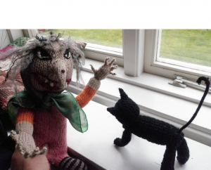 Påskakärring med katt